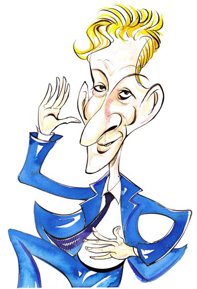 Danny Kaye (caricature) by Neale Osborne
